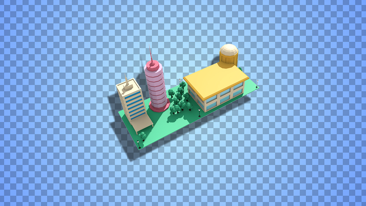 mini city（图ZNTcyNTQ0Mjg=） - 建筑/空间 - 站酷设计师麻利菌原创素材 - 站酷ZCOOL