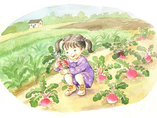 水彩插画