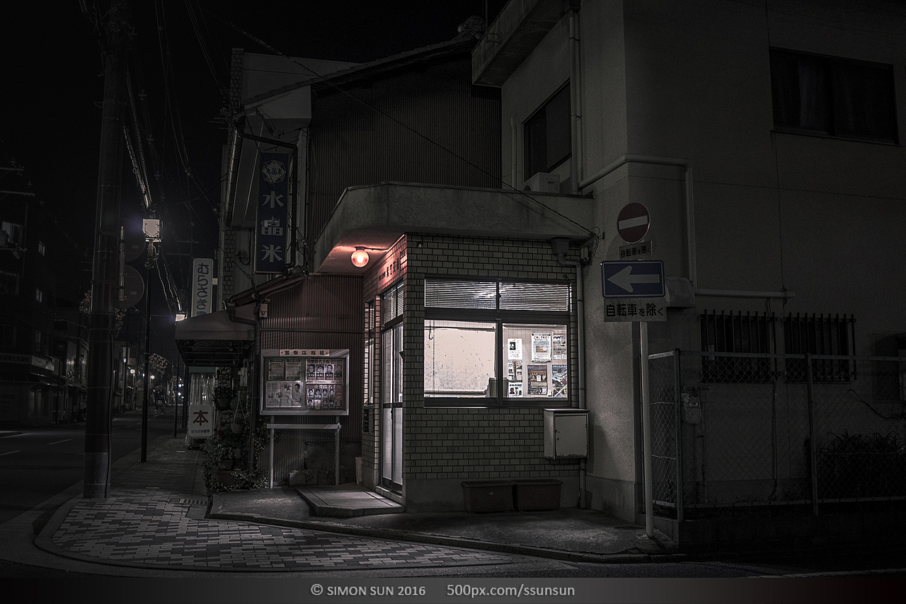 京都之夜 《微光城市》之七（图ZNTE4MDA4OTI=） - 风光摄影 - 站酷设计师老飘飘原创素材 - 站酷ZCOOL