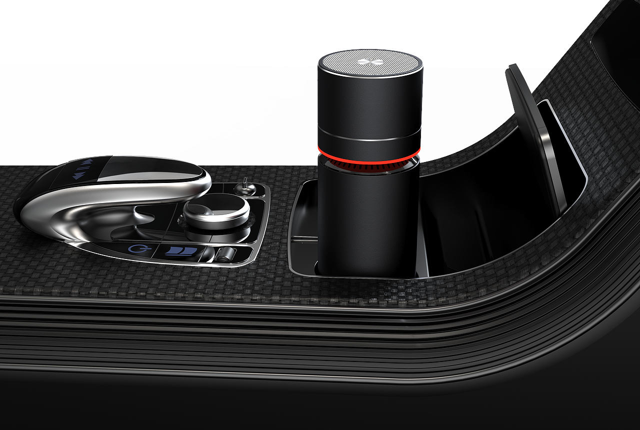 空气净化器渲染详情