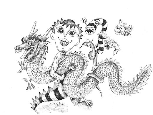 魔幻端午（个人主页-ZMjQ0OTMwMTI=） - 商业插画 - 站酷设计师燕子chloe原创素材 - 站酷ZCOOL