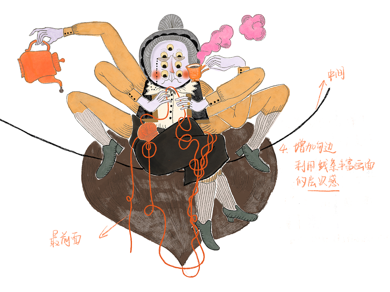 碎片时间5（图ZMjgzNzM2OTg4） - 绘本 - 站酷设计师一颗黄黄的大菠萝原创素材 - 站酷ZCOOL