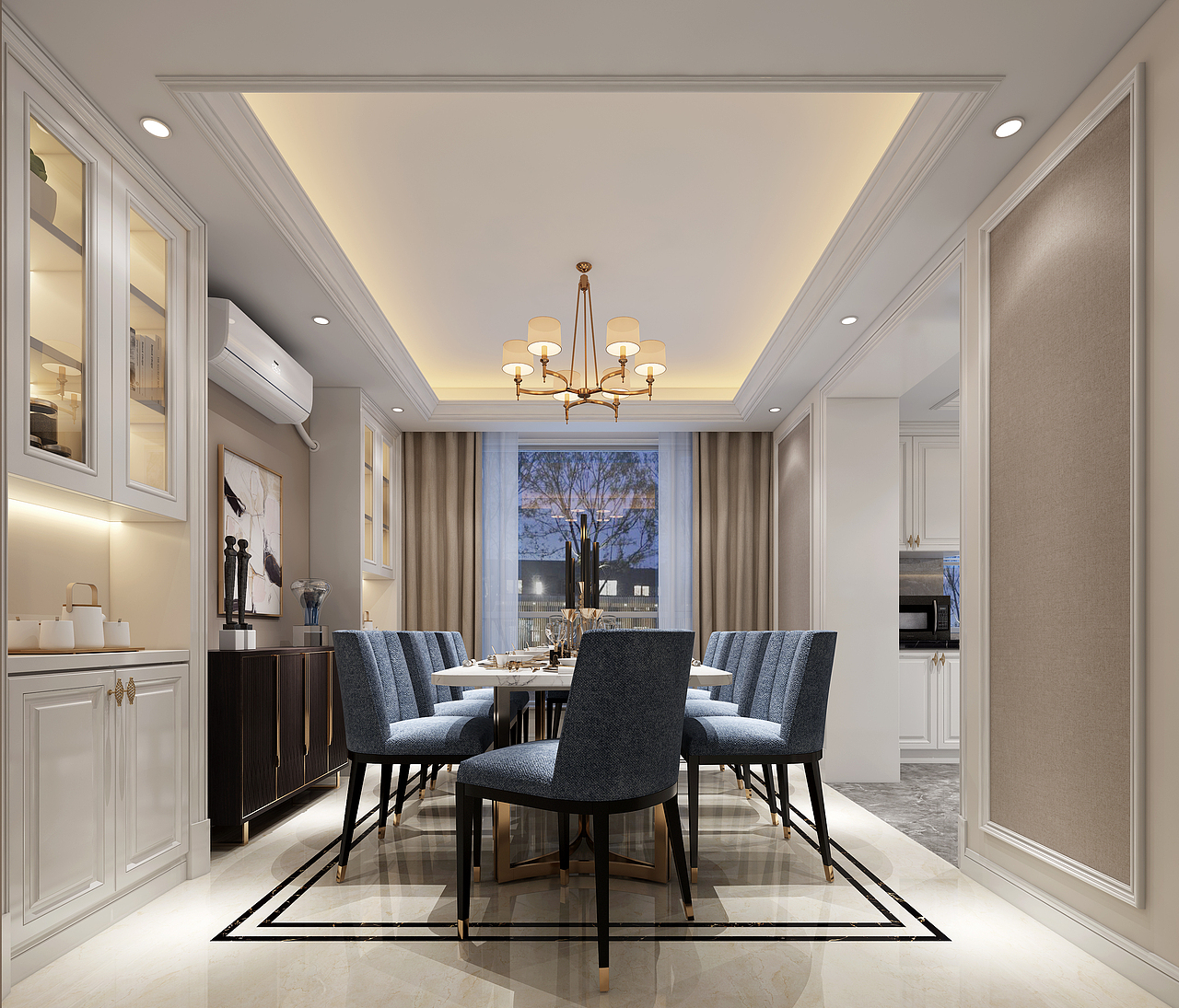 近期几套家装空间（图ZMTQ2NzI3Mzcy） - 家装设计 - 站酷设计师韩灬舍原创素材 - 站酷ZCOOL