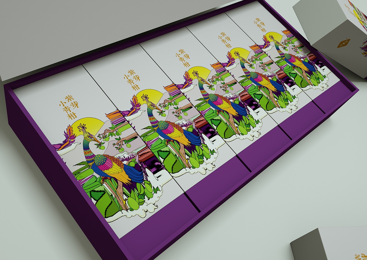 紫芽小青柑（圖ZMTgwNzk5OTA0） - 包裝 - 站酷設(shè)計(jì)師材貳少原創(chuàng)素材 - 站酷ZCOOL