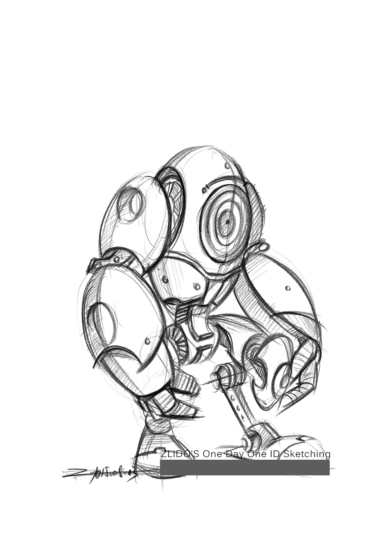 2015产品设计手绘8月 一日一画