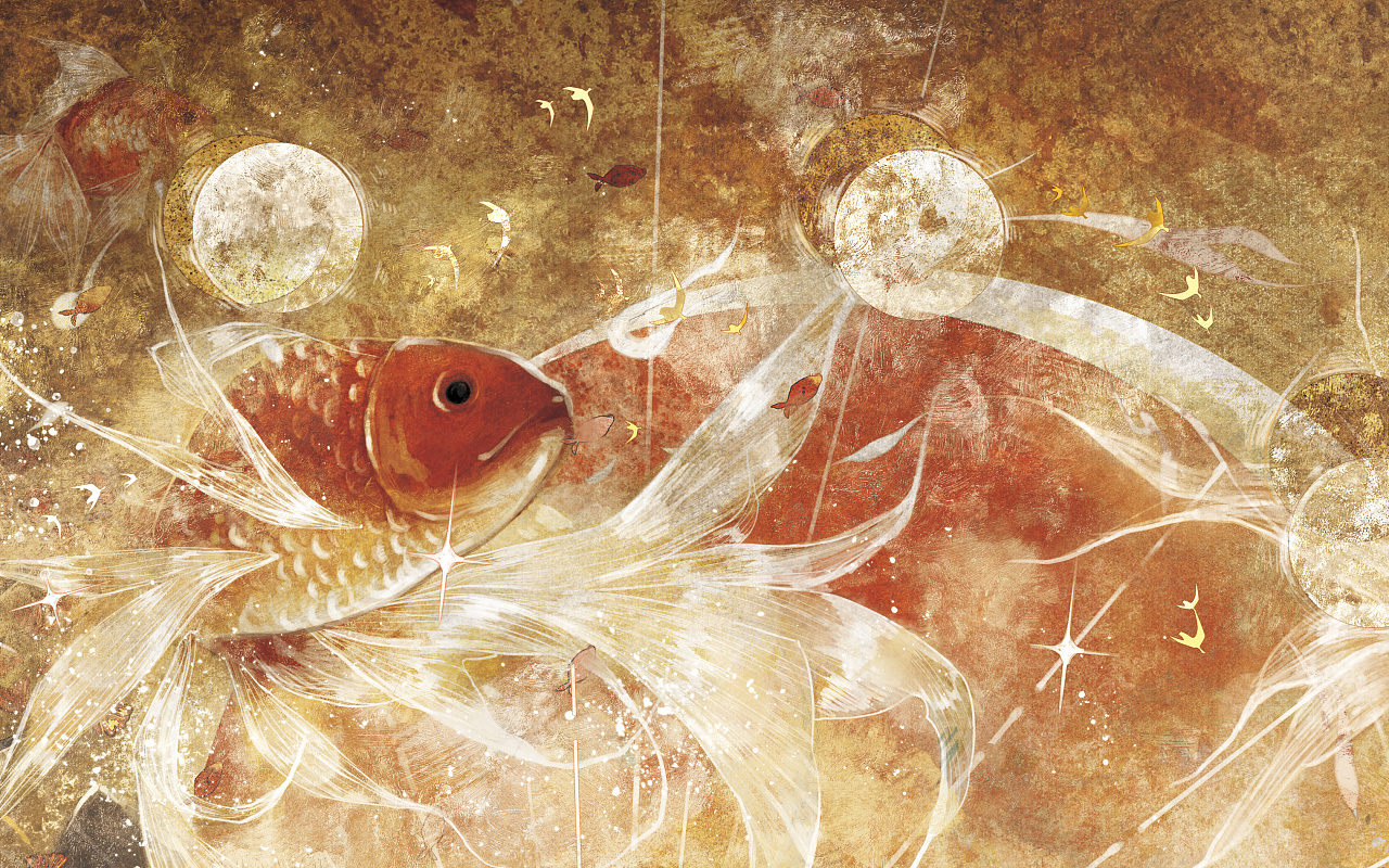 子非鱼印花设计