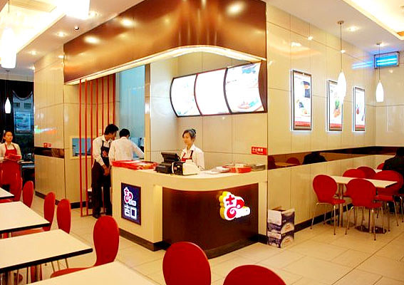 云南过桥米线加盟店设计、餐饮店面设计、上海特色米线店面设计公司、吉口米线招牌设计案例、餐饮店室内设计