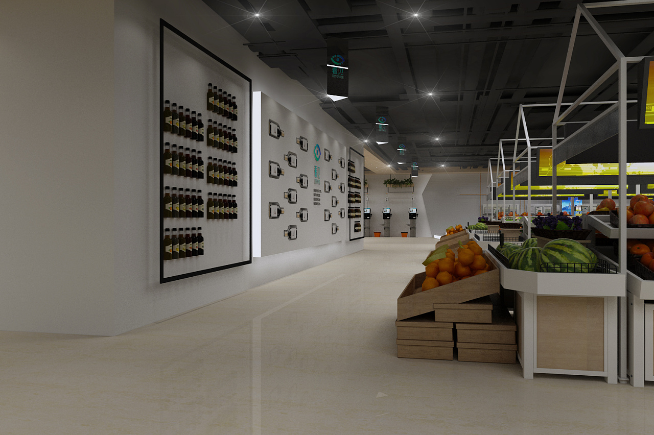 超市展厅室内设计