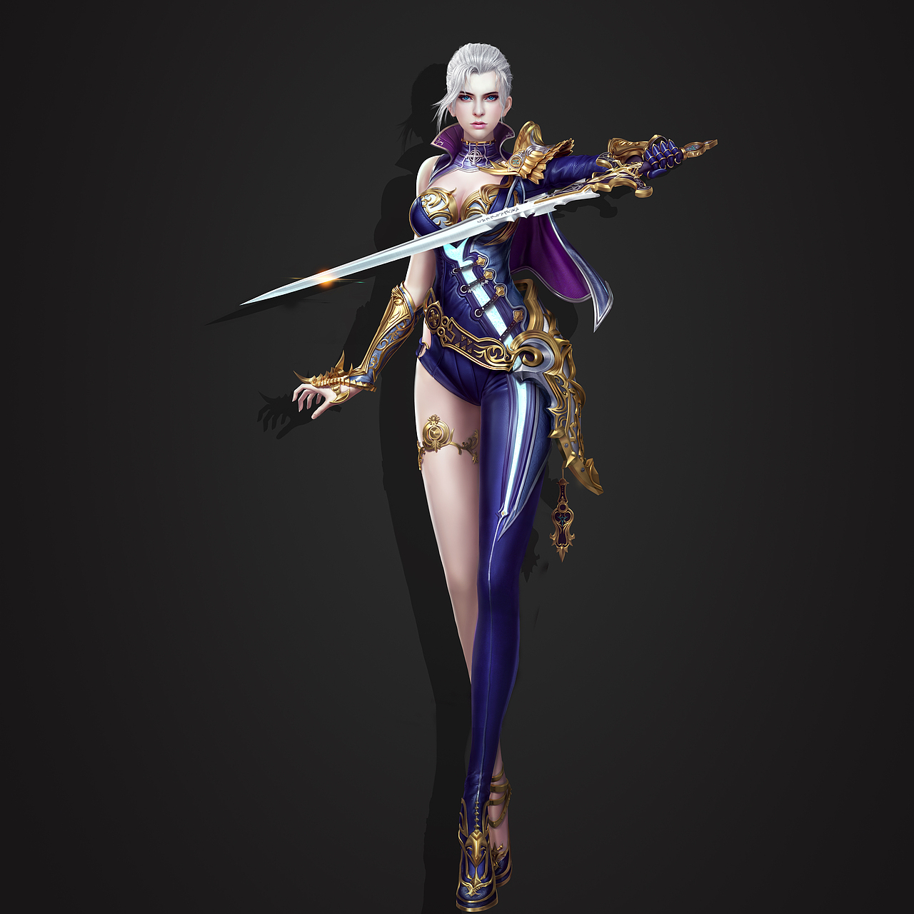 工作室部分三维海报part3|三维|人物/生物|绘炫动漫设计_原创作品