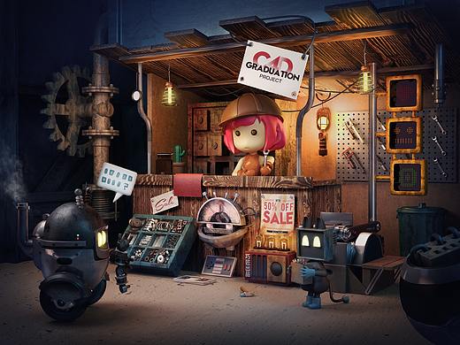 毕业设计——修图和完善（个人主页-ZNDc1MjM3MDQ=） - 场景 - 站酷设计师诗路令原创素材 - 站酷ZCOOL