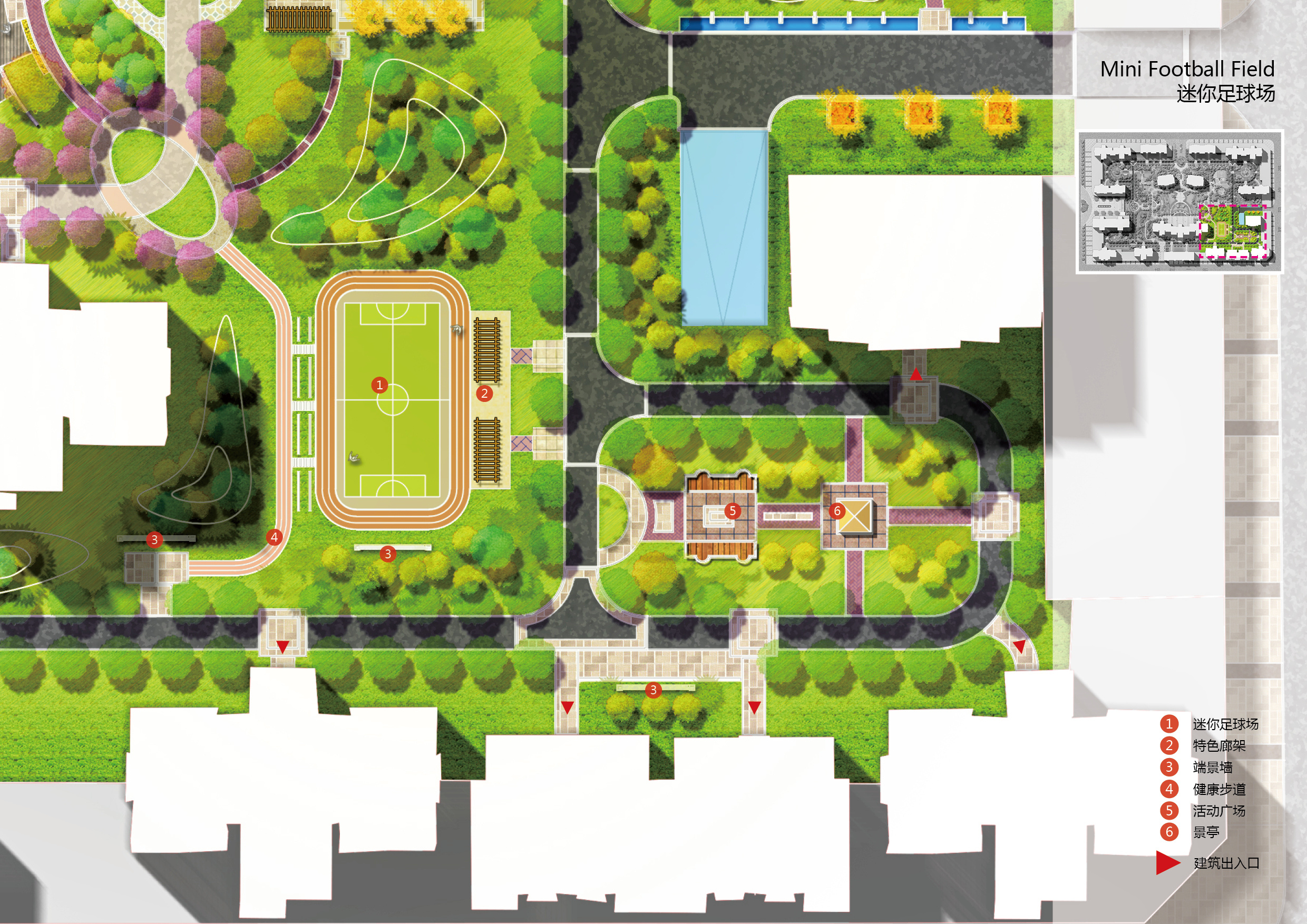 东方明珠-居住区环境景观设计