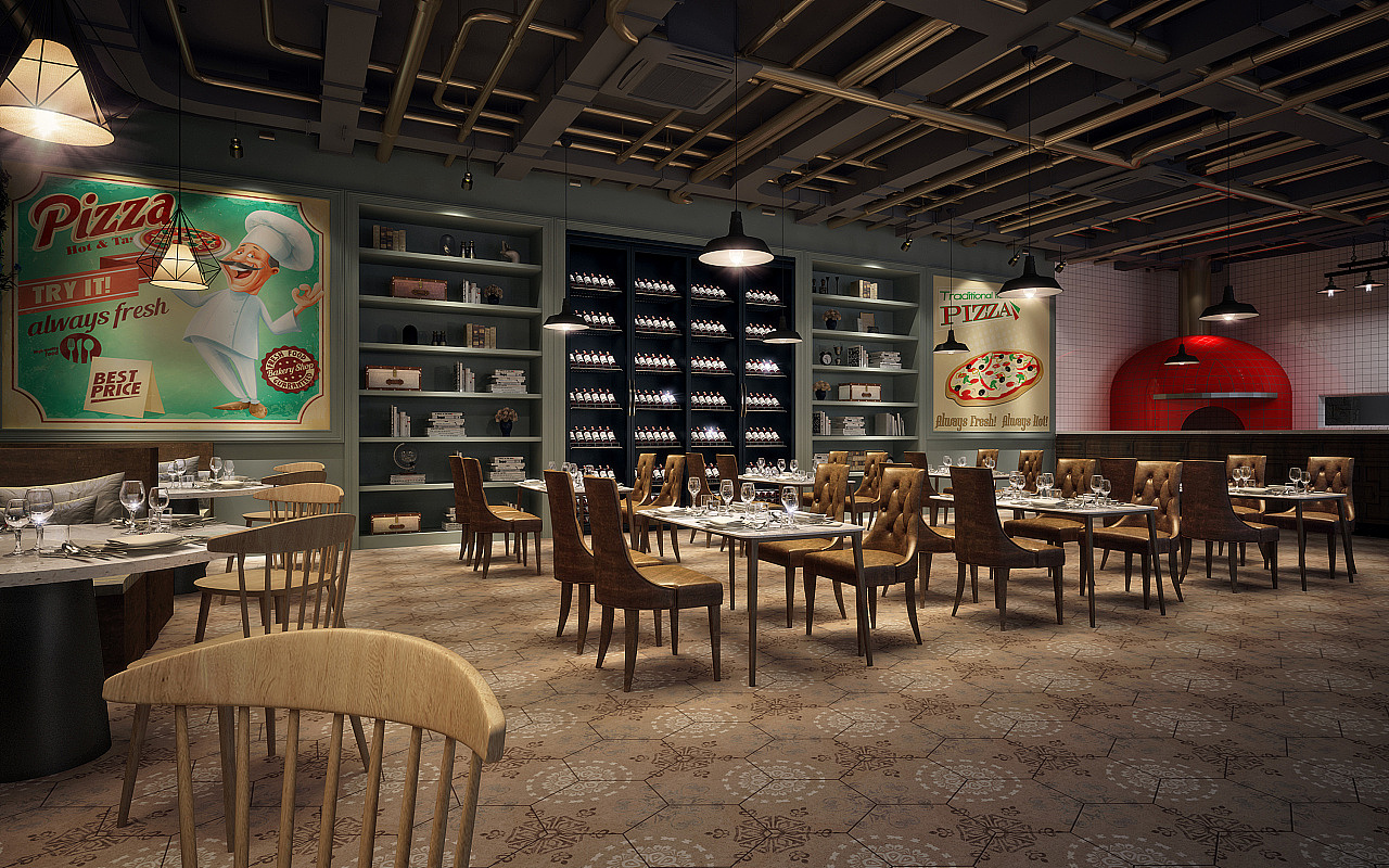 成都西餐厅设计/西餐厅装修设计公司/成都餐饮品牌策划