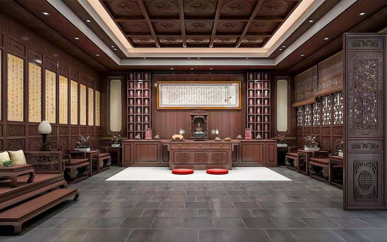 分享一组四合院效果图表现（图ZMjQ3MDM4MzQ4） - 商业空间设计 - 站酷设计师1992效果图陈丹妮原创素材 - 站酷ZCOOL