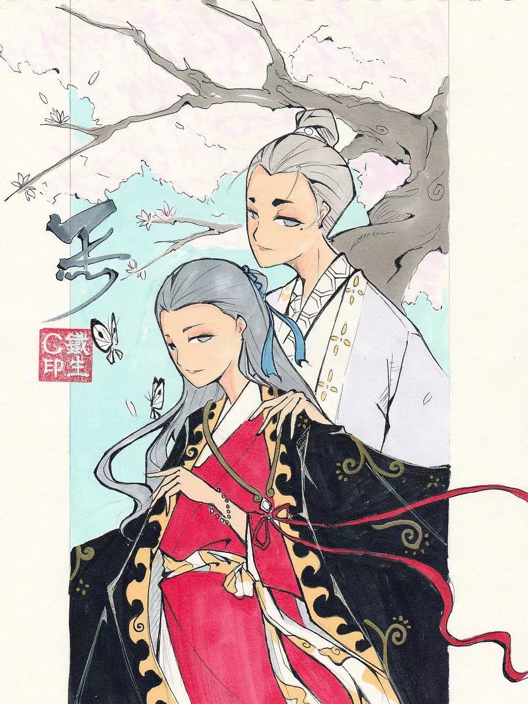 《無人间》系列作品-红衣少年篇
