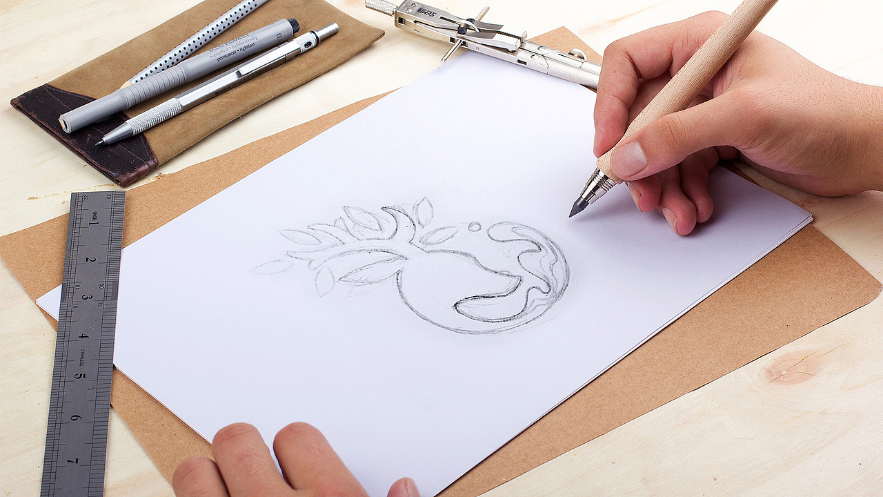 花园式画室——慕溪艺术品牌设计（图ZMjAyNjYyMDI0） - 品牌 - 站酷设计师M仔bakushibi原创素材 - 站酷ZCOOL