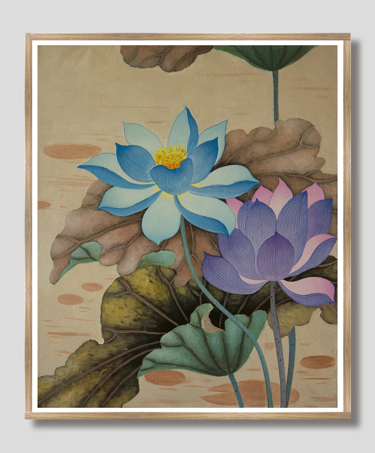 装饰画荷花系列