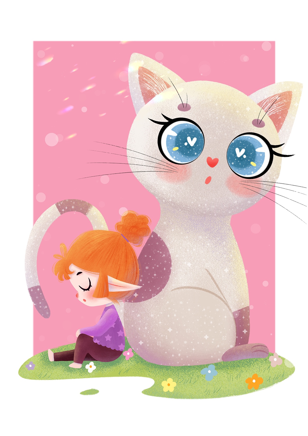 小猫咪与小精灵