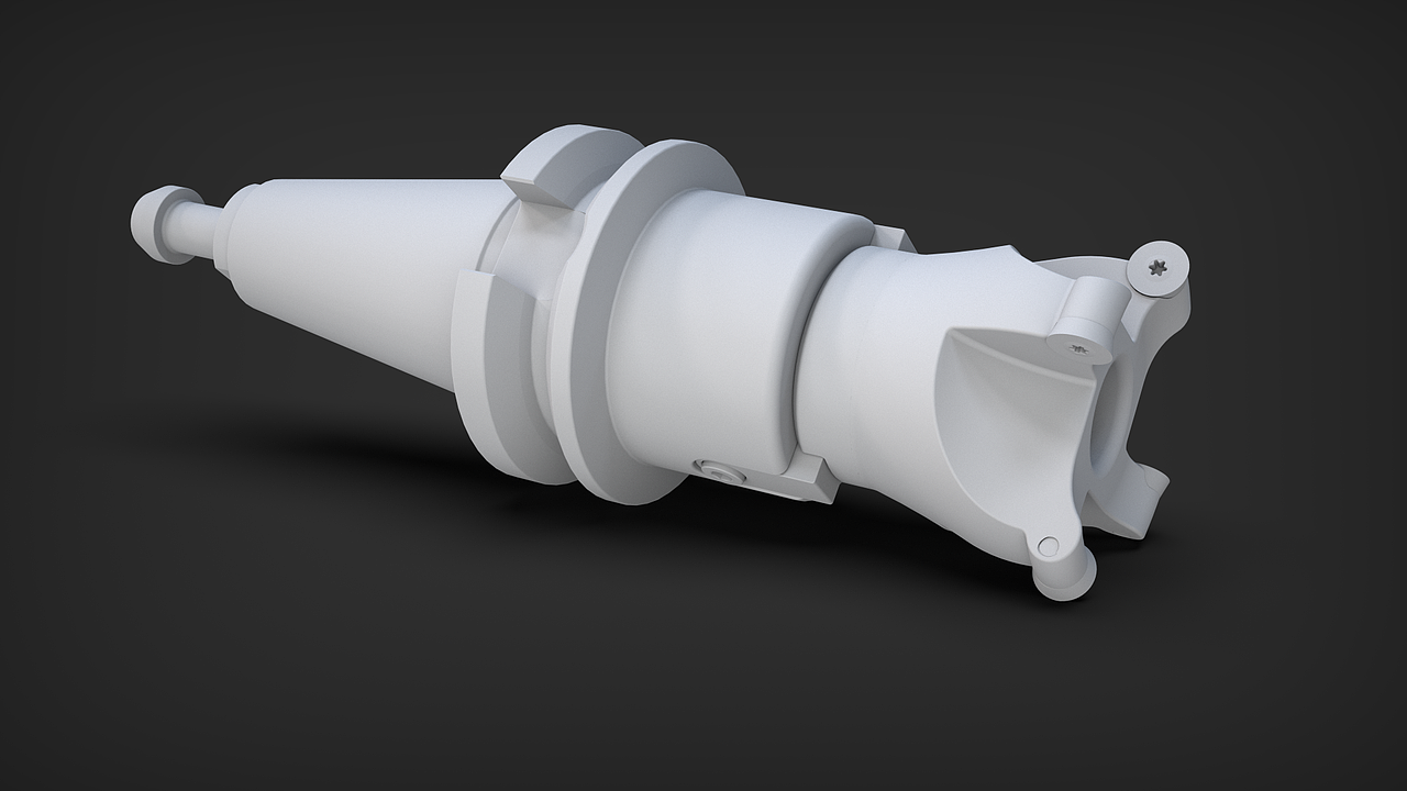 cnc刀具做旧渲染练习