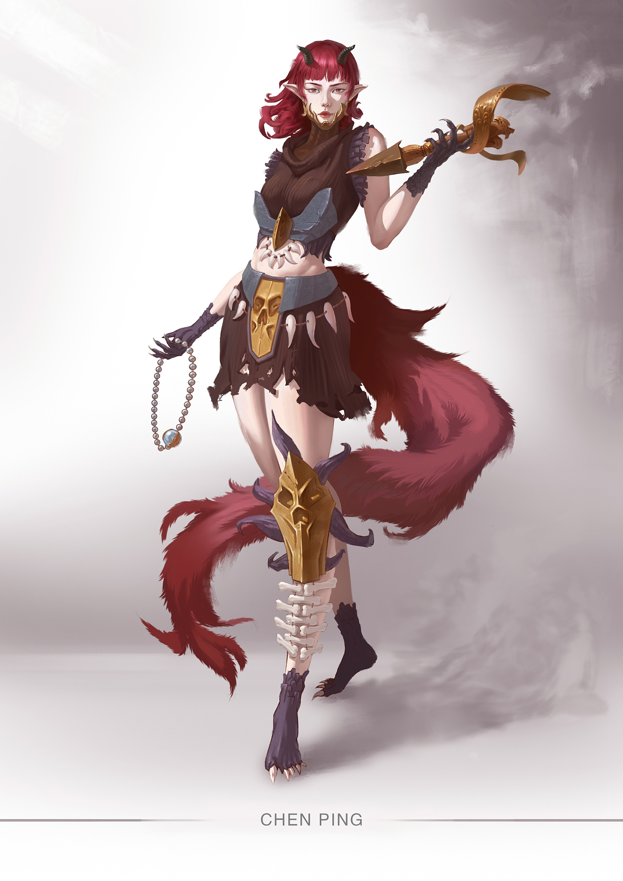妖|插画|游戏原画|chenruijie陈平 - 原创作品 - 站酷 (zcool)
