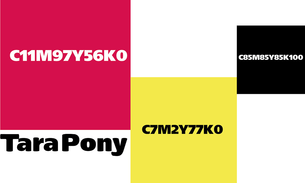 &塔拉小馬「Tara pony」品牌視覺設計