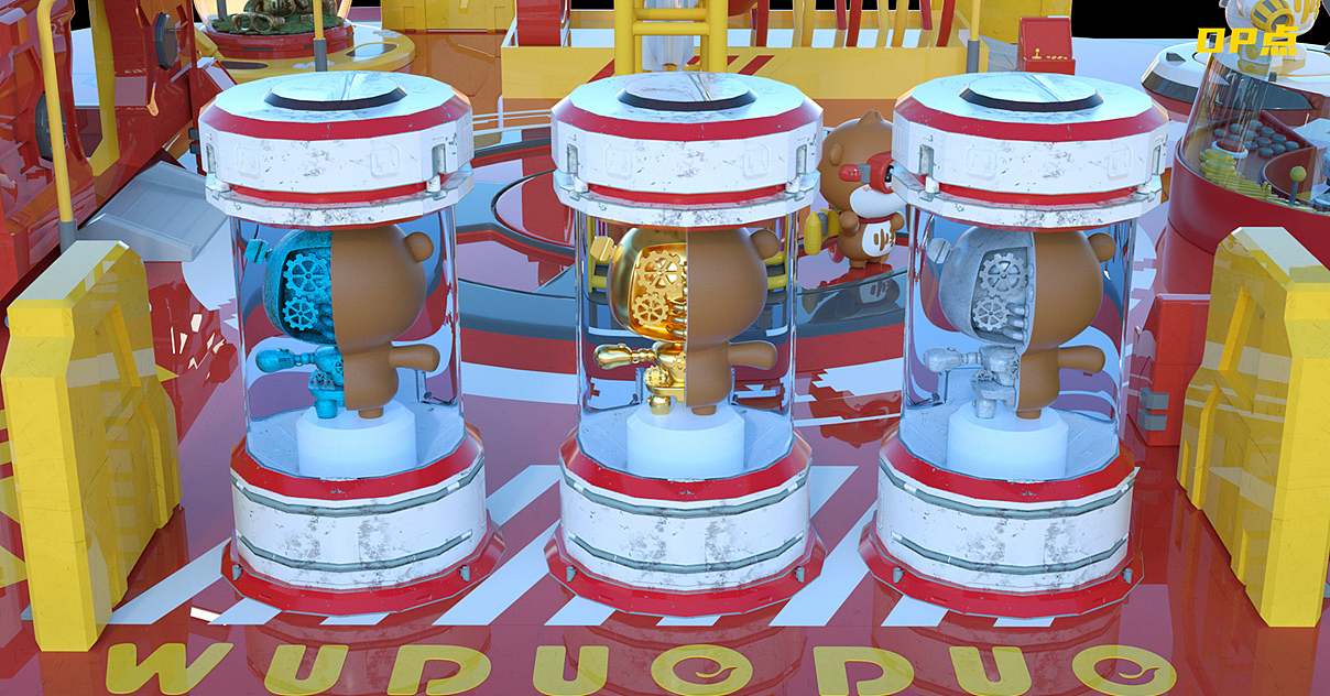 国潮IP悟多多-悟π星球机甲潮艺主题展（图ZMjMxMDMwOTc2） - 动画/影视 - 站酷设计师栋漫文创原创素材 - 站酷ZCOOL