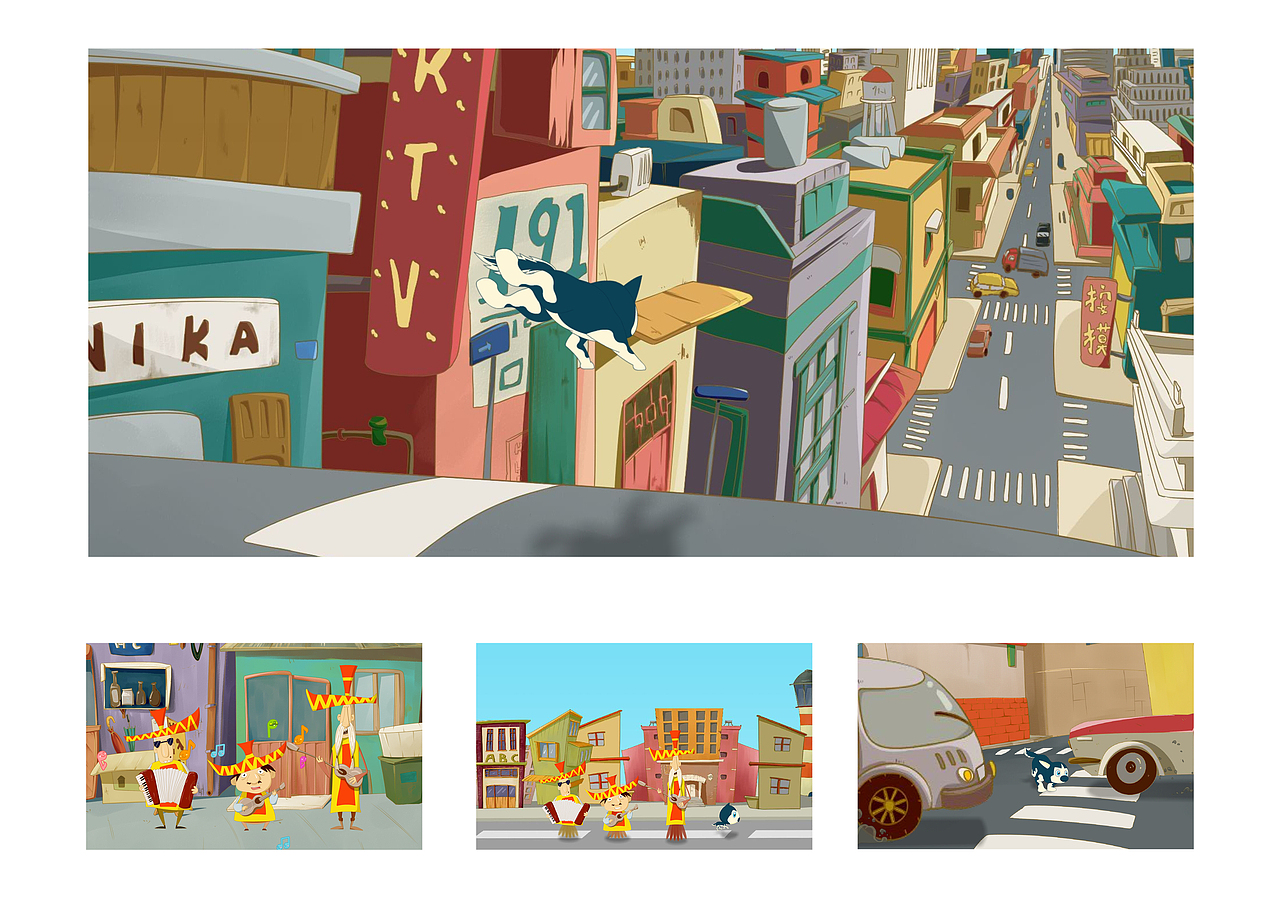 一只哈士奇的故事（图ZNTUyNzAxOTI=） - 动画片 - 站酷设计师风少xbf原创素材 - 站酷ZCOOL