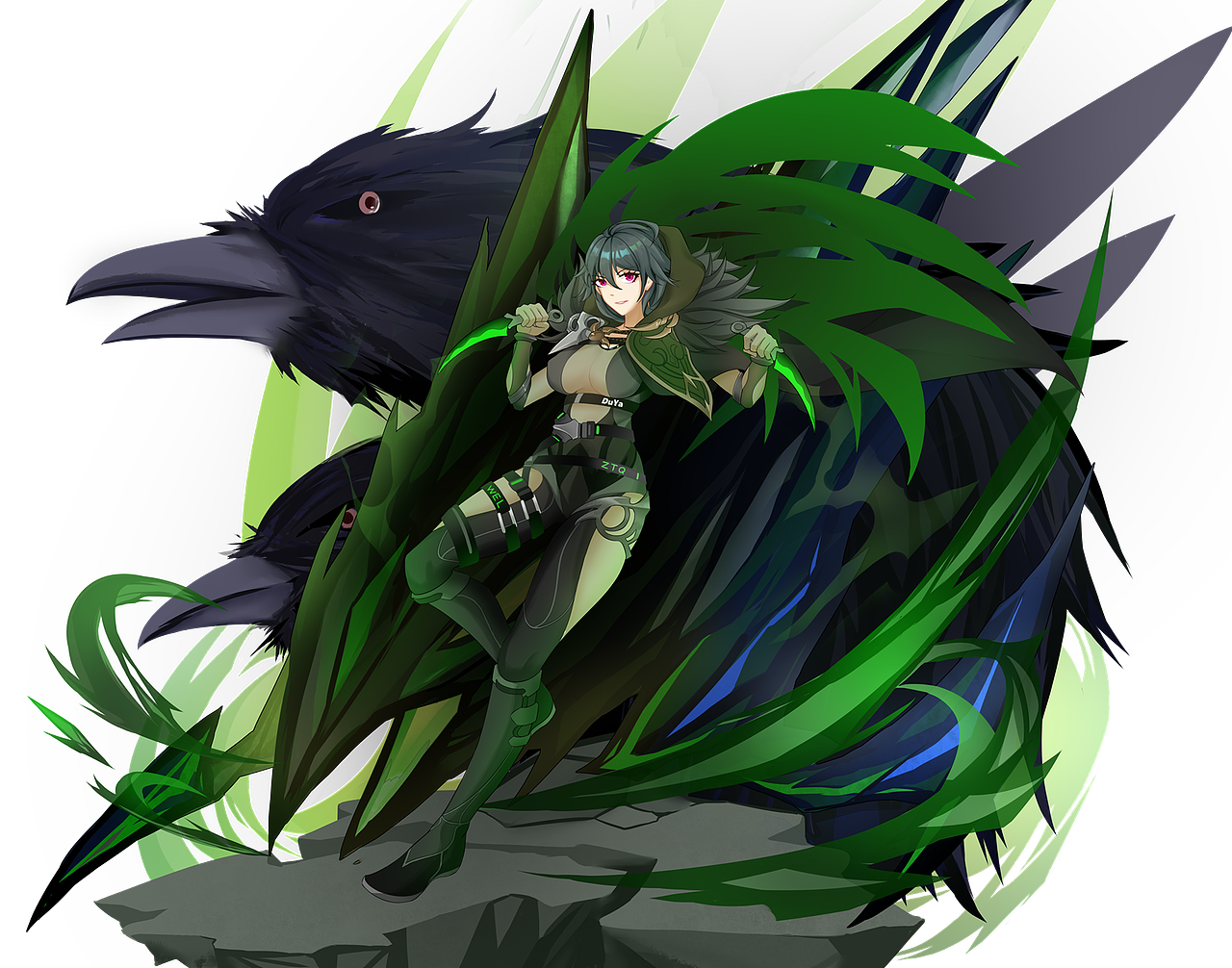 个人人设《渡鸦》