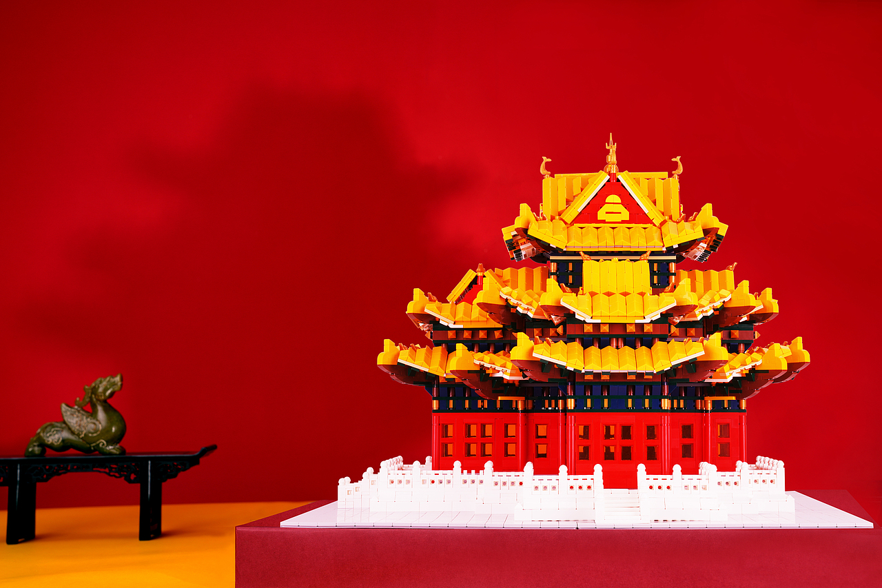 【乐高moc】《角楼》北京·故宫