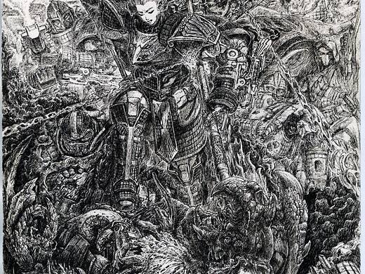 灻星解放战争纪念碑第一部分《凤凰》