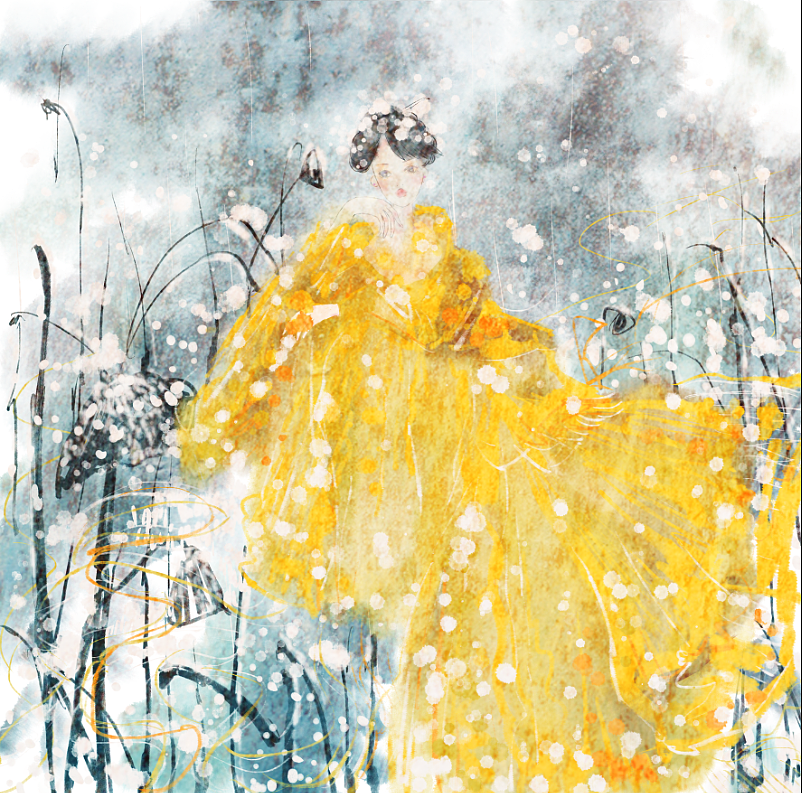 雪（图ZOTU0NDIwNDQ=） - 创作习作 - 站酷设计师TWOMINUTES原创素材 - 站酷ZCOOL