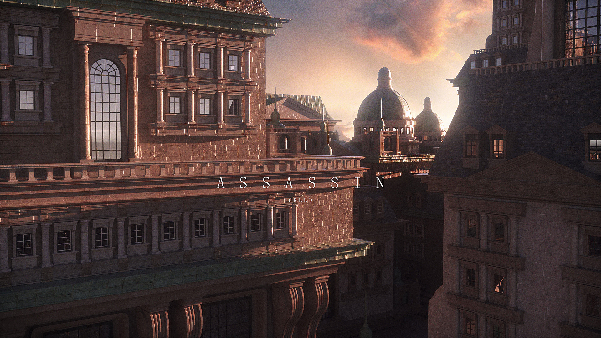 《刺客信条》主题海报|三维|场景|anll - 原创作品 - 站酷 (zcool)