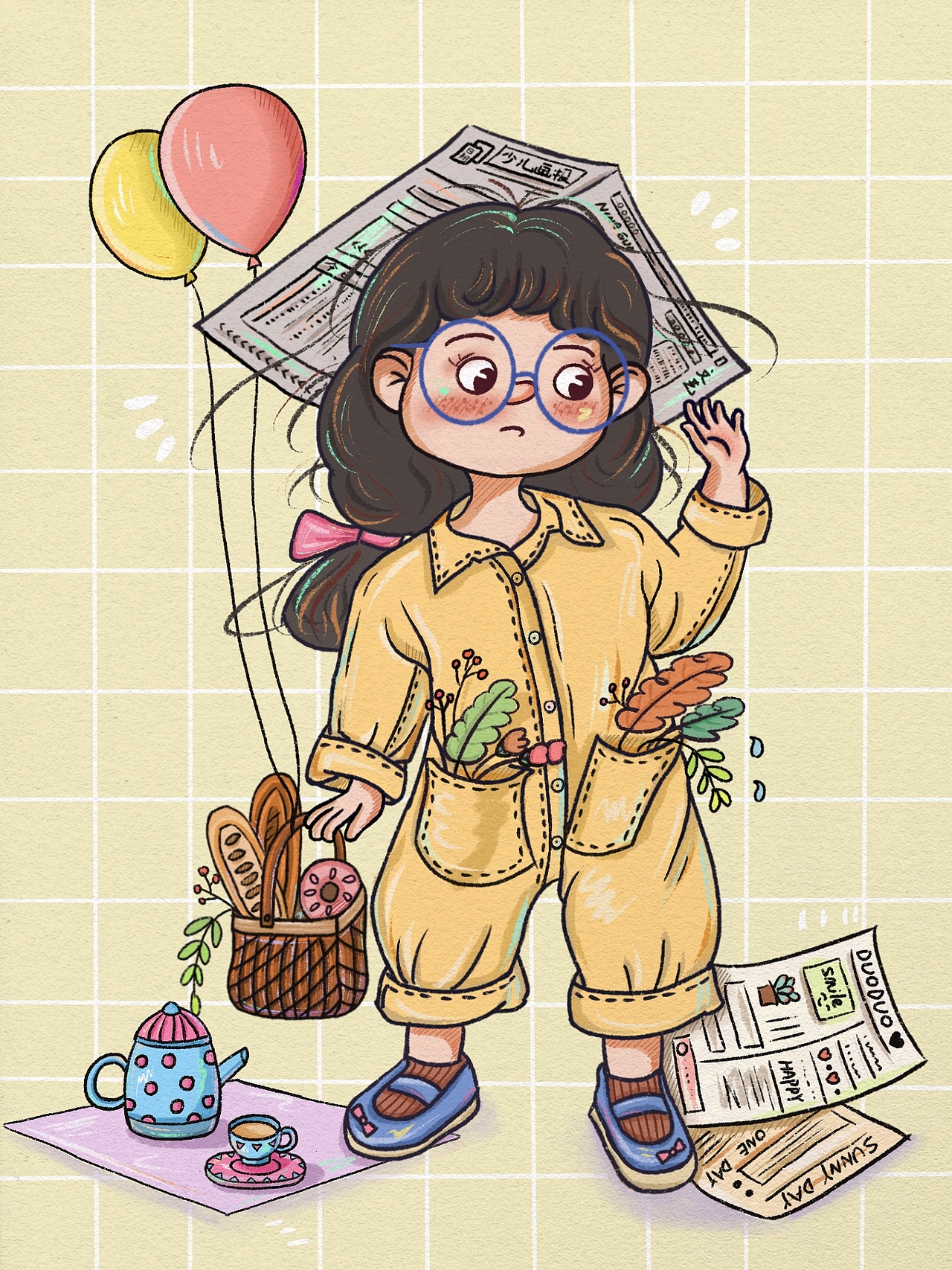 2021.8-2022.2人物插画系列