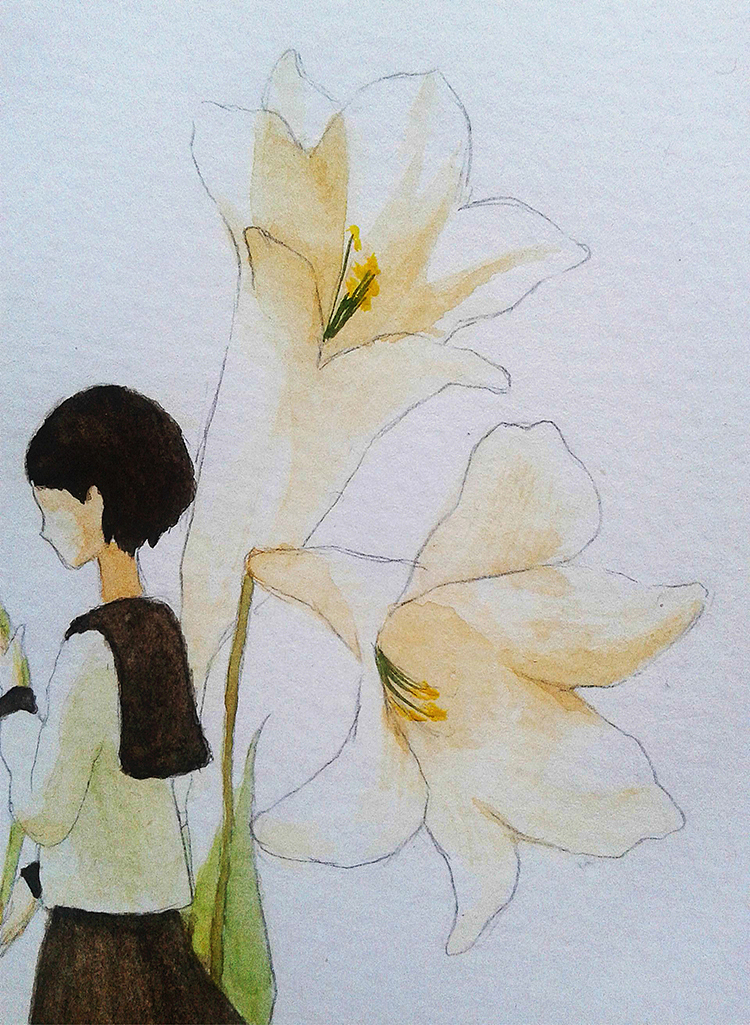 初学水彩-临摹练习一张（图ZMjM5MDE4NjQ=） - 创作习作 - 站酷设计师U酱QAQ原创素材 - 站酷ZCOOL