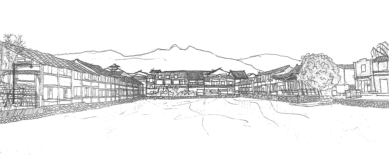 古村夜景（圖ZMjkxNjIxMTk2） - 其他 - 站酷設(shè)計師T提提原創(chuàng)素材 - 站酷ZCOOL