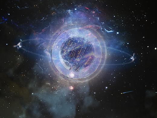 《吞噬星空》场景概念设计-虬龙星