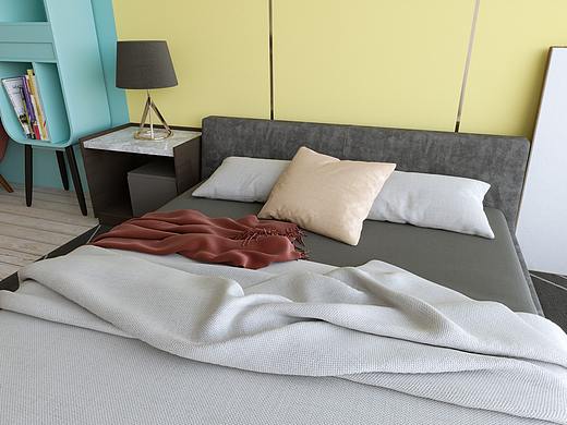 卧室（个人主页-ZMzI1NjgyOTI=） - 建筑/空间 - 站酷设计师Charles小鱼原创素材 - 站酷ZCOOL