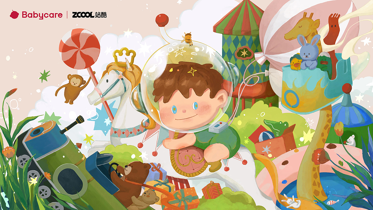 Babycare-玩具总动员（图ZMzUzODQ2NTky） - 海报 - 站酷设计师十万为什么原创素材 - 站酷ZCOOL