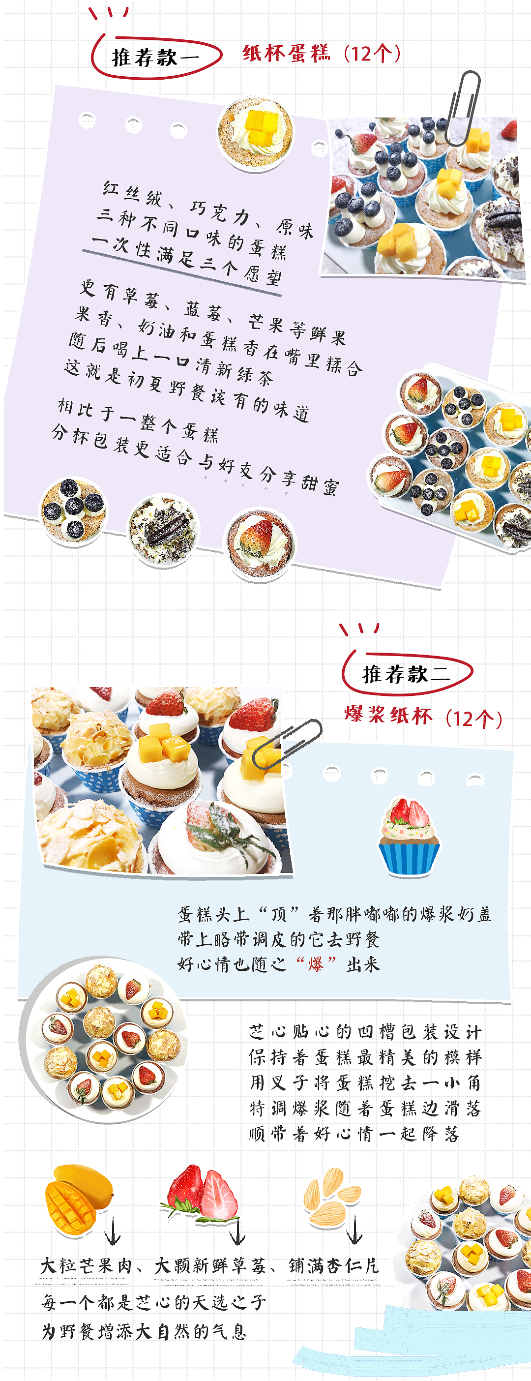 野餐手账①-推文/下午茶（图ZMjUwMzEyNDA4） - 海报 - 站酷设计师oO波妞Oo原创素材 - 站酷ZCOOL