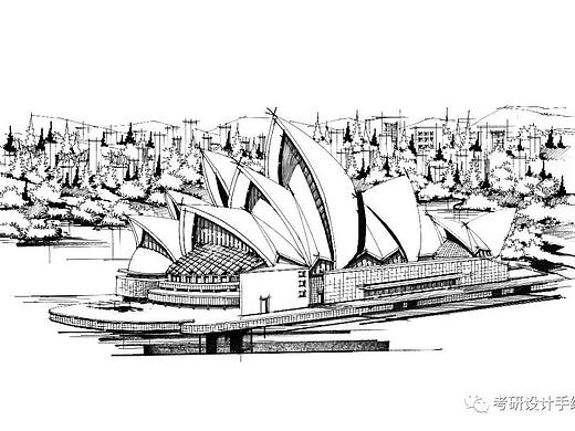 景观建规考研必藏手绘线稿干货|线条−单体−小品−透视−鸟瞰...没有最全!只有更全!