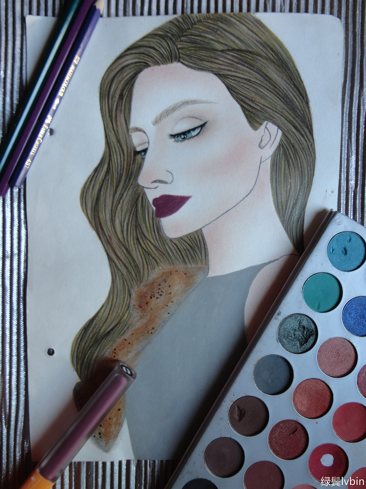 插画练习101 白樱