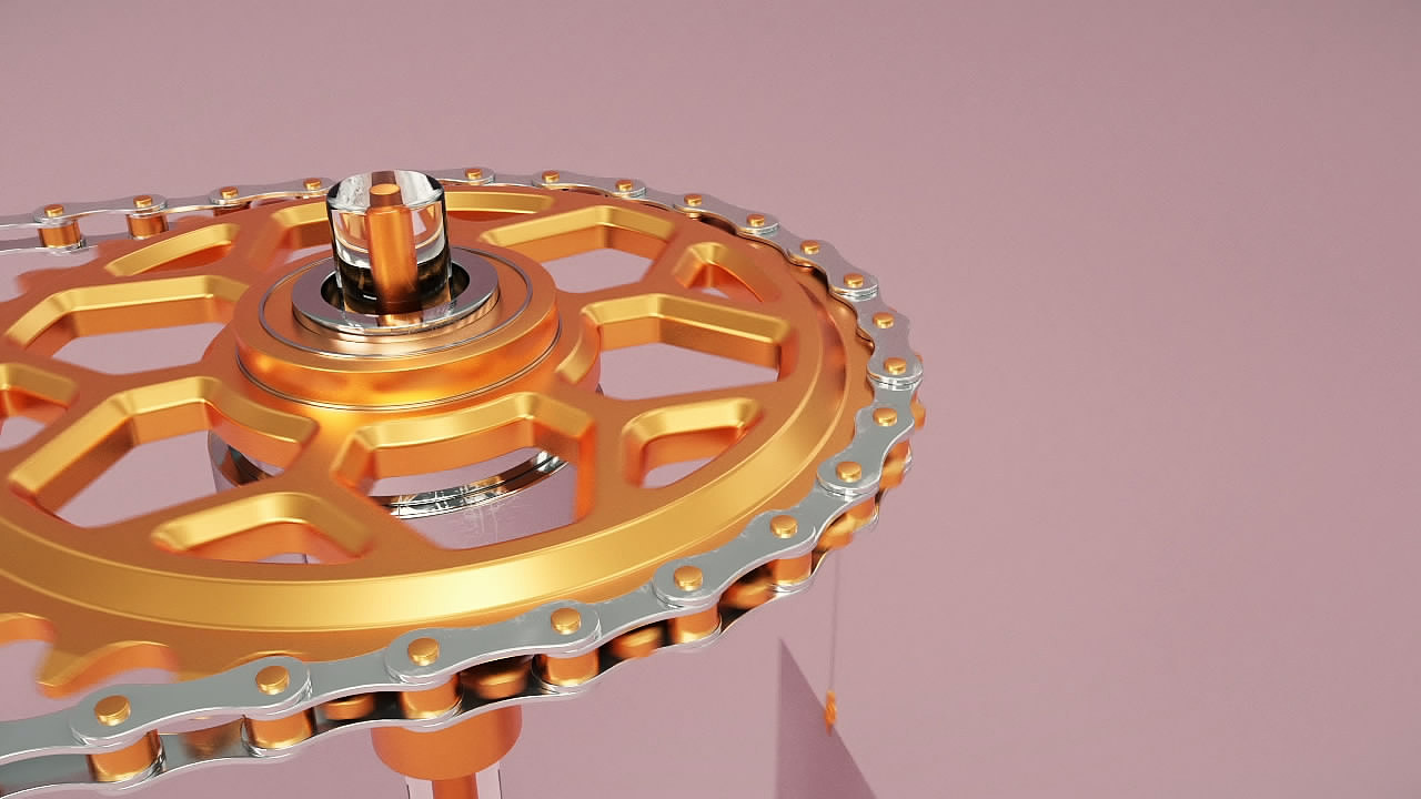 原创机械齿轮装置艺术致我们的生活