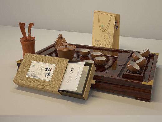 杜仲茶品牌包装设计