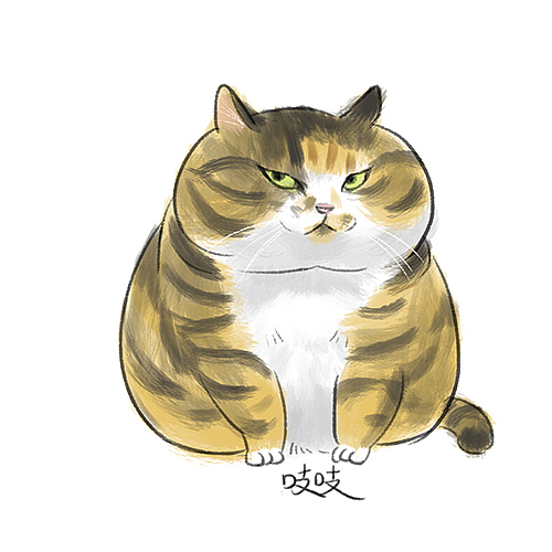 17年下半年画的一些猫子狗子的画像