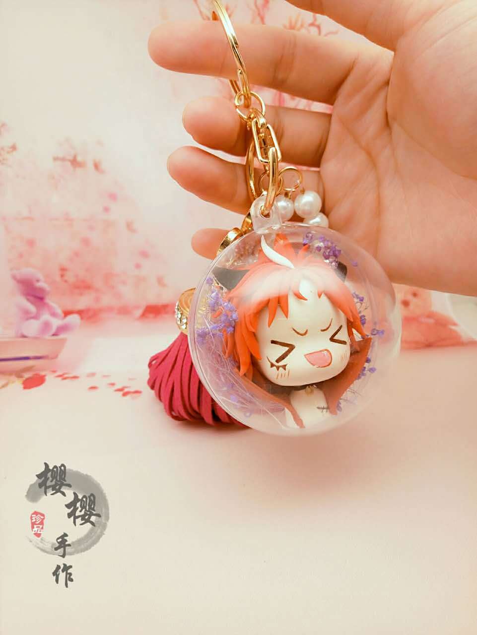 百里玄策小可爱钥匙球挂件（图ZOTM2ODY1ODA=） - 生活用品 - 站酷设计师樱樱sj原创素材 - 站酷ZCOOL