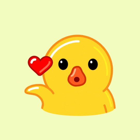 小黄鸭表情符号emoji图片