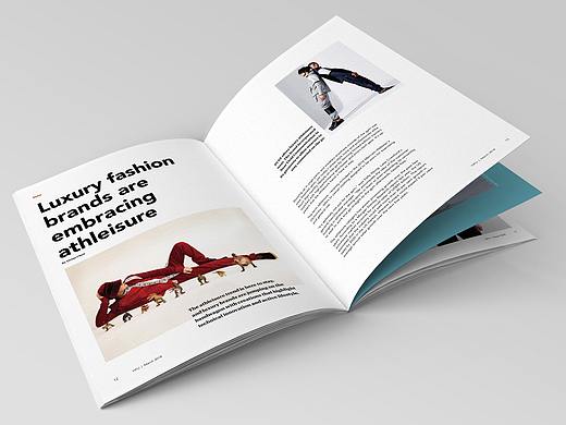 街头运动风杂志设计 | Athleisure Magazine