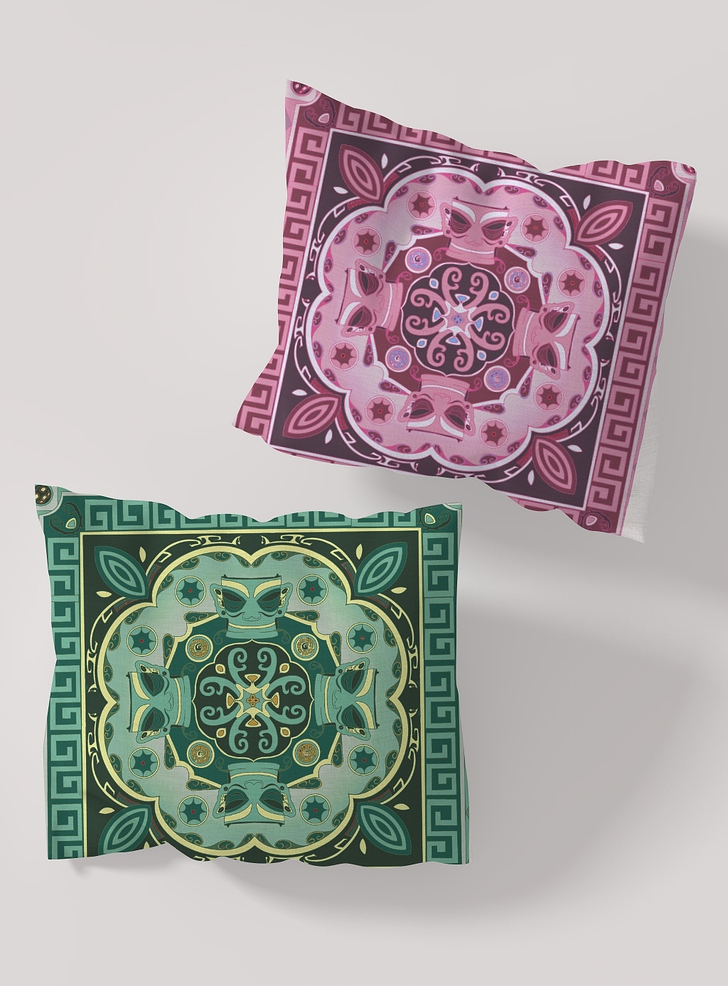 三星堆纹样设计