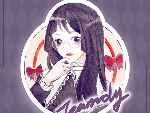 水彩人像（个人主页-ZMjQ3NjcyOTY=） - 商业插画 - 站酷设计师Jeamoly原创素材 - 站酷ZCOOL
