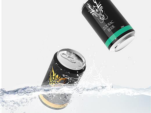 基于中国十二生肖与图腾文化诞生的易拉罐包装设计