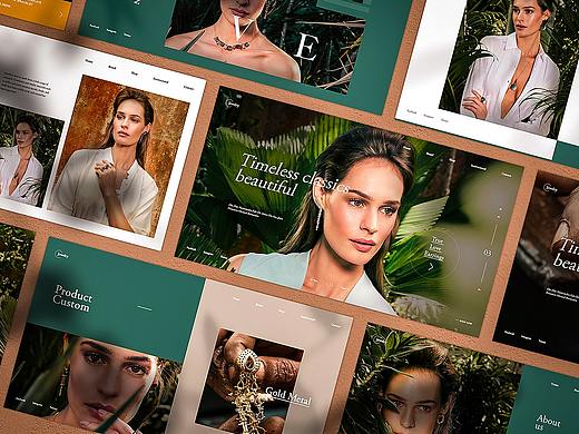 Jewelry website design